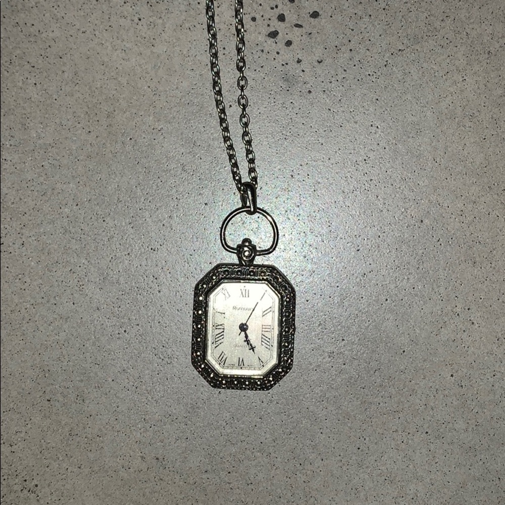 Clock necklace